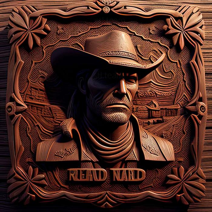 3D модель Red Dead Redemption Игра года, издание игры (STL)